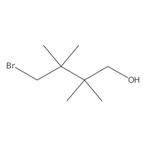4-Bromo-2,2,3,3-tetramethylbutan-1-ol Structure
