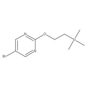 5-Bromo-2-[2-(trimethylsilyl)ethoxy]pyrimidine结构式