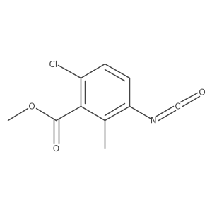 Methyl 6-chloro-3-isocyanato-2-methylbenzoate Structure