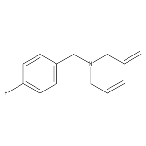 N-(4-fluorobenzyl)-N-(prop-2-en-1-yl)prop-2-en-1-amine Structure