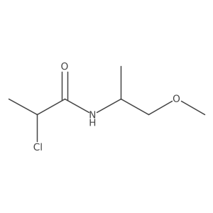 2-Chloro-N-(2-methoxy-1-methylethyl)propanamide结构式