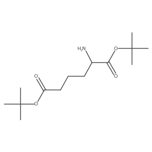 Di-tert-butyl (S)-2-aminohexanedioate Structure