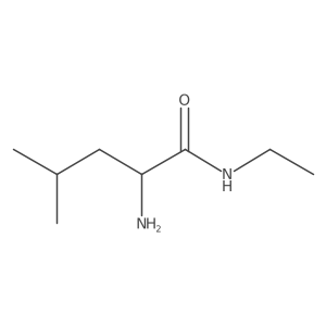 N-ethyl-L-leucinamide结构式