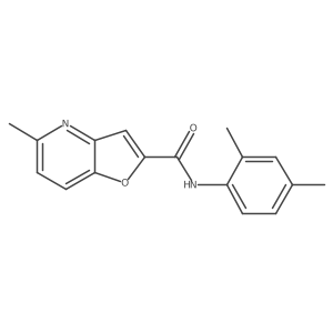 N-(2,4-dimethylphenyl)-5-methylfuro[3,2-b]pyridine-2-carboxamide Structure