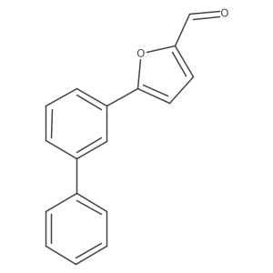 5-(3-Phenylphenyl)furan-2-carbaldehyde结构式
