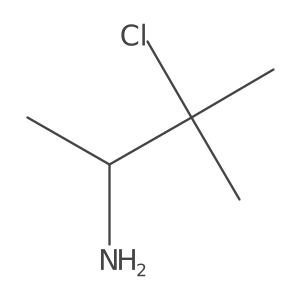 3-Chloro-3-methylbutan-2-amine结构式