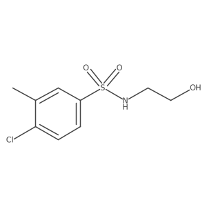 [(4-Chloro-3-methylphenyl)sulfonyl](2-hydroxyethyl)amine Structure