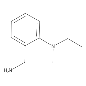 2-(aminomethyl)-N-ethyl-N-methylaniline结构式