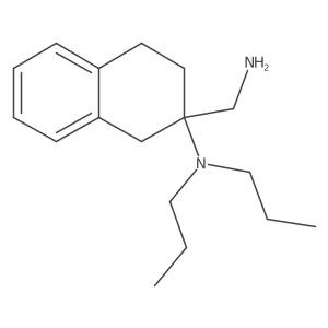 2-(Dipropylamino)-1,2,3,4-tetrahydro-2-naphthalenemethanamine结构式