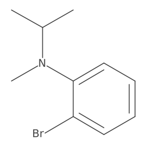 2-Bromo-N-isopropyl-N-methylaniline结构式