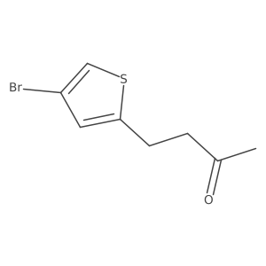 4-(4-Bromothiophen-2-yl)butan-2-one Structure