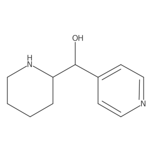 Piperidin-2-yl(pyridin-4-yl)methanol Structure