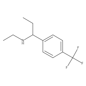 Ethyl({1-[4-(trifluoromethyl)phenyl]propyl})amine结构式