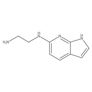 1,2-Ethanediamine, N1-1H-pyrrolo[2,3-b]pyridin-6-yl-结构式