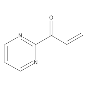 1-pyrimidin-2-ylprop-2-en-1-one Structure