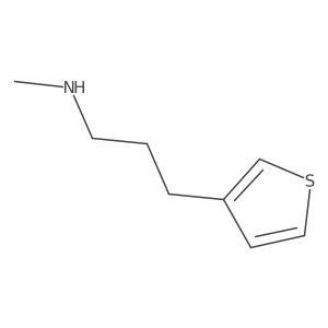 n-Methyl-3-(thiophen-3-yl)propan-1-amine Structure