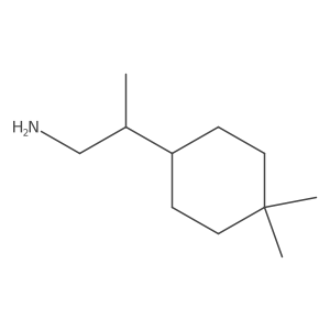 2-(4,4-dimethylcyclohexyl)propan-1-amine Structure