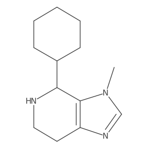 4-cyclohexyl-3-methyl-3H,4H,5H,6H,7H-imidazo[4,5-c]pyridine Structure