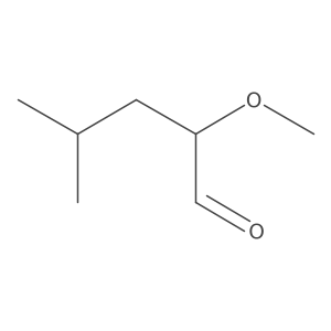 2-Methoxy-4-methylpentanal Structure