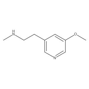[2-(5-Methoxypyridin-3-yl)ethyl](methyl)amine Structure