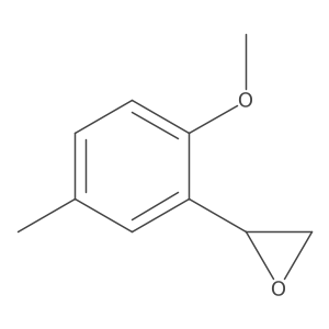(2R)-2-(2-methoxy-5-methylphenyl)oxirane Structure