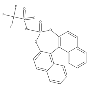 1,1,1-Trifluoro-N-(4-oxidodinaphtho[2,1-d:1',2'-f][1,3,2]dioxaphosphepin-4-yl)methanesulfonamide Structure