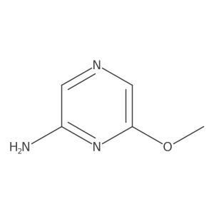 2-Amino-6-(methoxy-d3)-pyrazine结构式