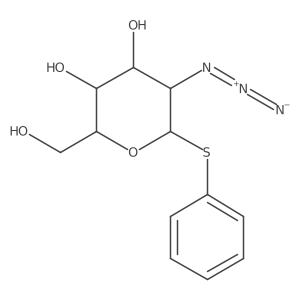 Phenyl 2-azido-2-deoxy-1-thio-I+/--D-mannopyranoside结构式