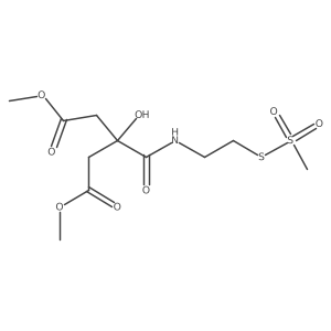 Citric Acid (3-Methanethiosulfonate Ethyl Amide)结构式
