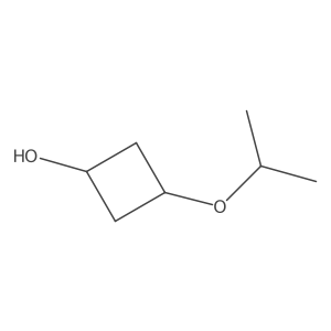 3-(Propan-2-yloxy)cyclobutan-1-ol结构式