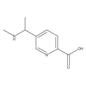 5-(1-(Methylamino)ethyl)picolinicacid Structure
