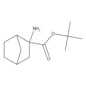Tert-butyl (1R,2R,4S)-2-aminobicyclo[2.2.1]heptane-2-carboxylate Structure