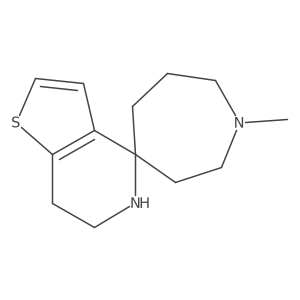 1-methyl-6',7'-dihydro-5'H-spiro[azepane-4,4'-thieno[3,2-c]pyridine] Structure