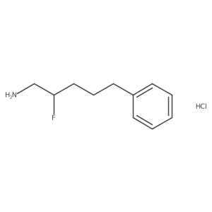 2-Fluoro-5-phenylpentan-1-amine hydrochloride Structure