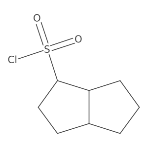 Octahydropentalene-1-sulfonyl chloride结构式