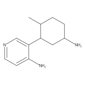 3-(5-Amino-2-methylcyclohexyl)pyridin-4-amine结构式