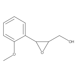 [3-(2-Methoxyphenyl)oxiran-2-yl]methanol Structure