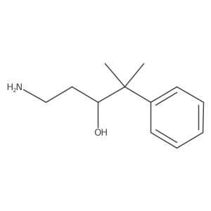 1-Amino-4-methyl-4-phenylpentan-3-ol结构式