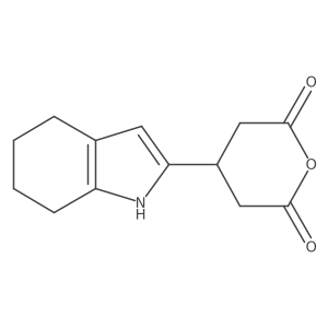 4-(4,5,6,7-tetrahydro-1H-indol-2-yl)oxane-2,6-dione Structure