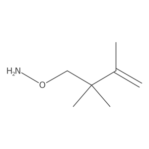 O-(2,2,3-trimethylbut-3-en-1-yl)hydroxylamine Structure