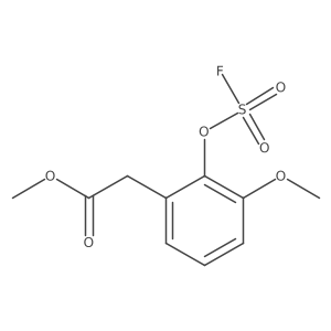 Methyl 2-(2-fluorosulfonyloxy-3-methoxyphenyl)acetate Structure