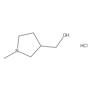 [(3R)-1-Methylpyrrolidin-3-yl]methanol;hydrochloride Structure