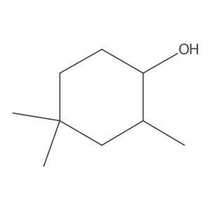 Cyclohexanol, 2,4,4-trimethyl-, trans- Structure