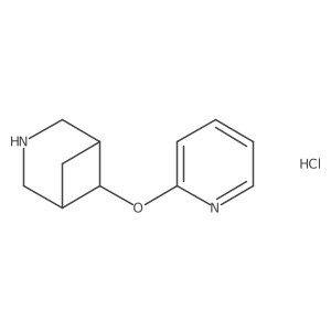 (1R,5S,6r)-6-(pyridin-2-yloxy)-3-azabicyclo[3.1.1]heptane hydrochloride结构式