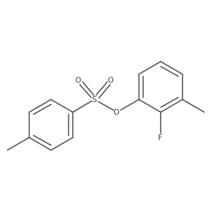 2-Fluoro-3-methylphenyl 4-methylbenzene-1-sulfonate Structure