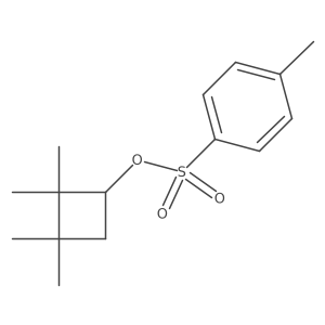 2,2,3,3-Tetramethylcyclobutyl 4-methylbenzene-1-sulfonate Structure