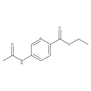 Ethyl 5-acetamidopyridine-2-carboxylate Structure
