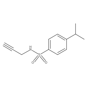 4-Isopropyl-N-(prop-2-yn-1-yl)benzenesulfonamide Structure