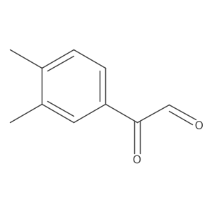 (3,4-Dimethylphenyl)(oxo)acetaldehyde结构式