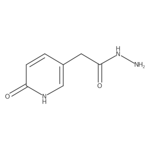 2-(6-Hydroxypyridin-3-yl)acetohydrazide结构式